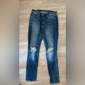 American Eagle Outfitters Blue Skinny Jeans